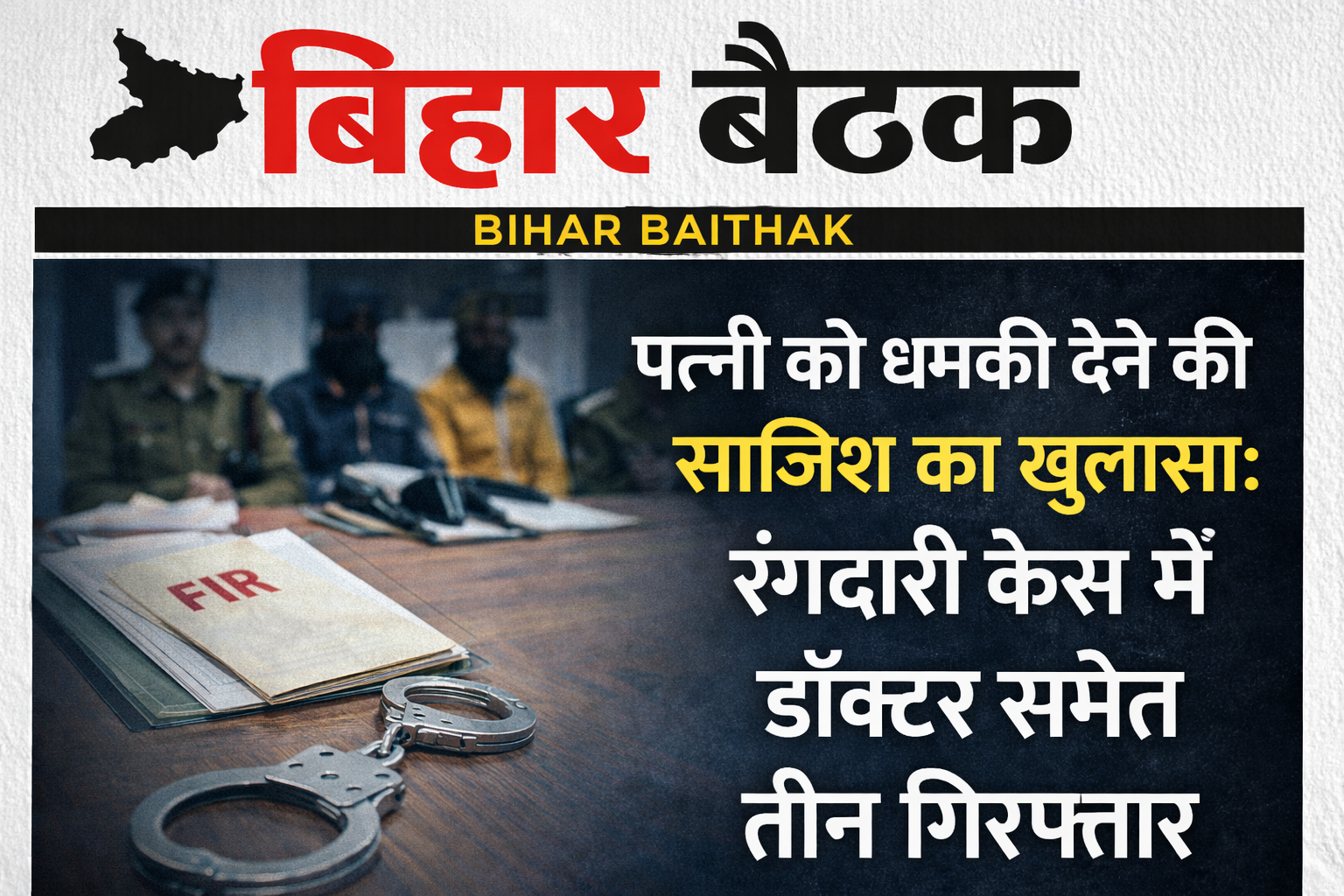 Dr Satyendra Kumar Gaya Police Arrest